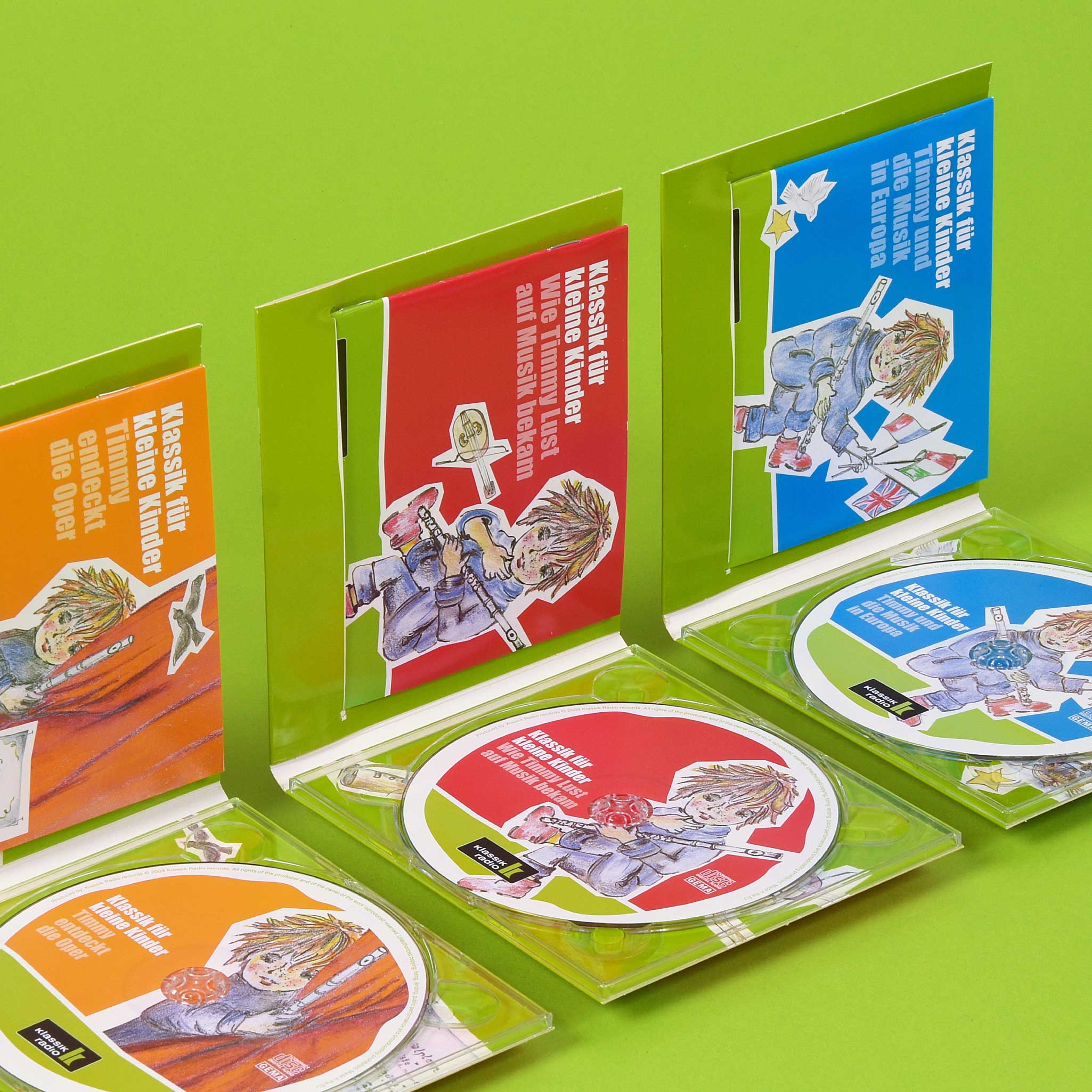 CD Packaging Grafikdesign | Klassik Radio | Augsburg